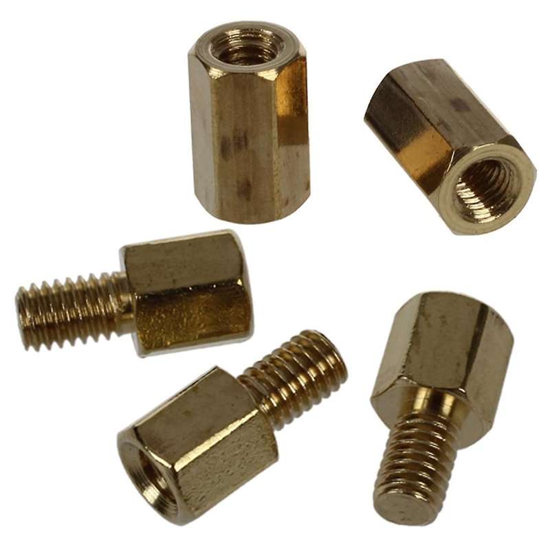 50pcs Brass Screw Pcb Standoffs Hexagonal M3 Male X Female 5mm