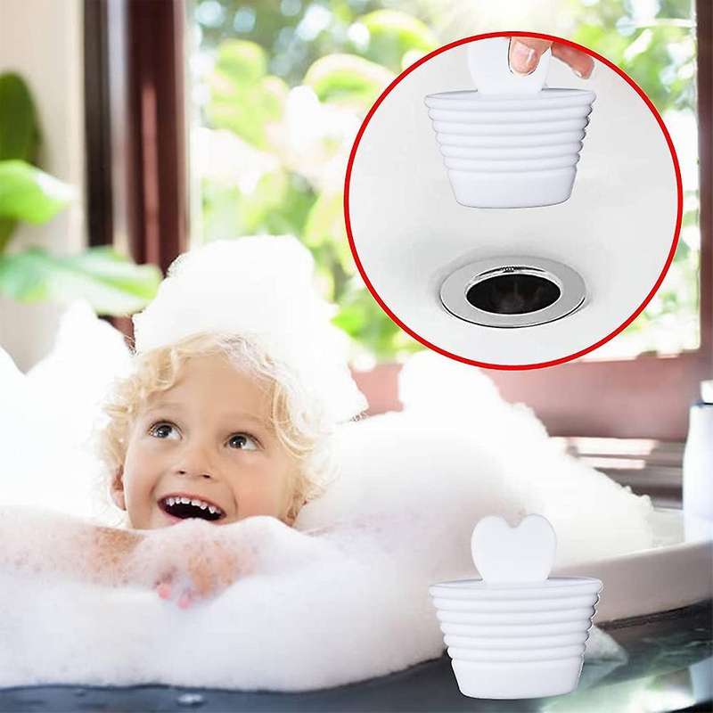 2 Pack Universal Bathtub Stopper for Shower and Drain Stopper