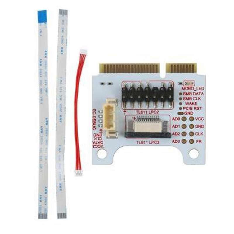 Mini Pci-e Conversion Card for Motherboard Diagnostic Card for Laptop