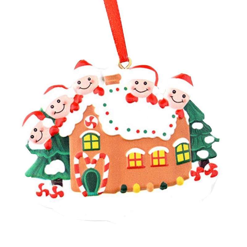 Christmas Tree Ornaments House Home Decoration Christmas Tree Pendant