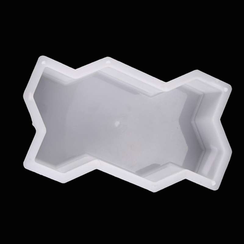 Three Waveform Garden Path Plastic Concrete Paving Brick Mold