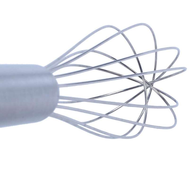 Stainless Steel Egg Beater Whisk Tool 8 Inch Length