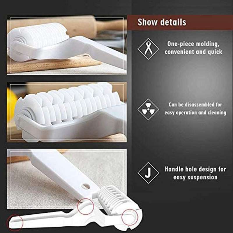 Pastry Lattice Roller Cutter Cookie Pie Kitchen Bakery Tool