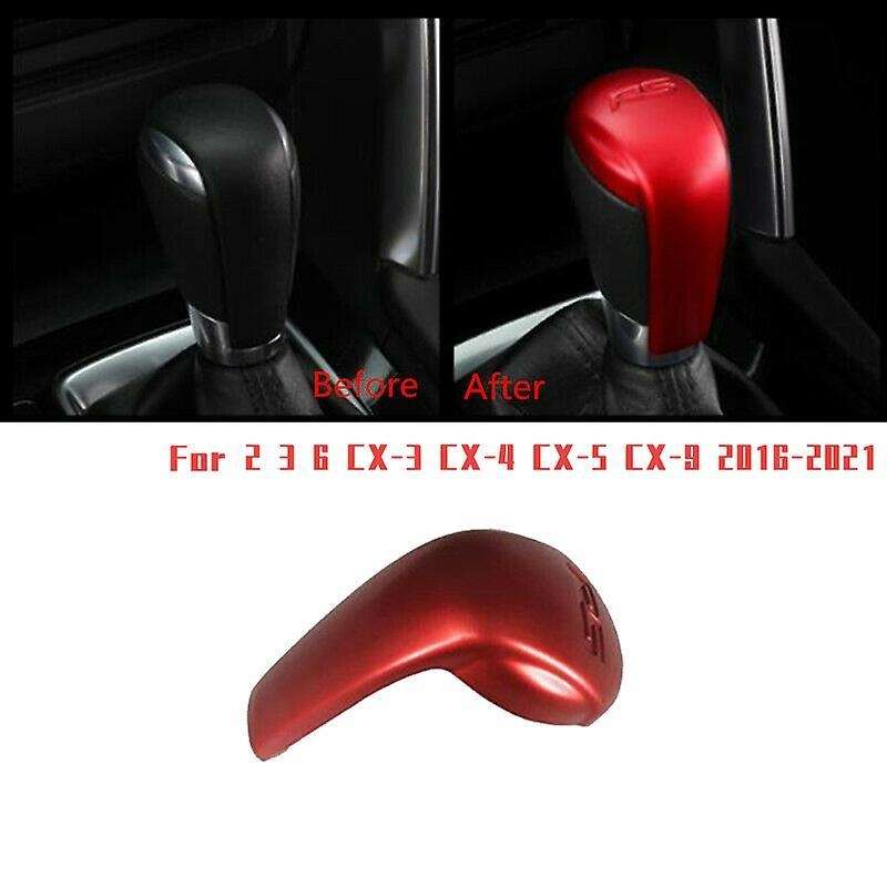 Car Gear Shift Knob Cover Trim for Mazda 2 3 6 Cx-3 Cx-4 2016-2021