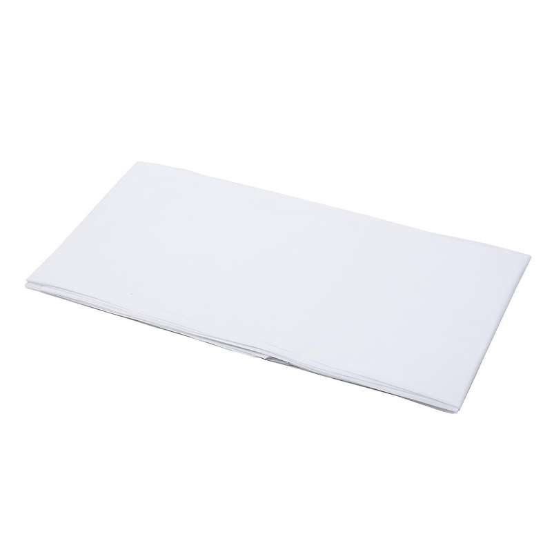 Plastic Tablecloth, White 137cm X 183cm