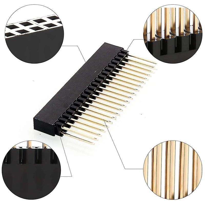 2 X 20 Pins Stacking Header for Pi A+ / Model B+ (pack Of 5)