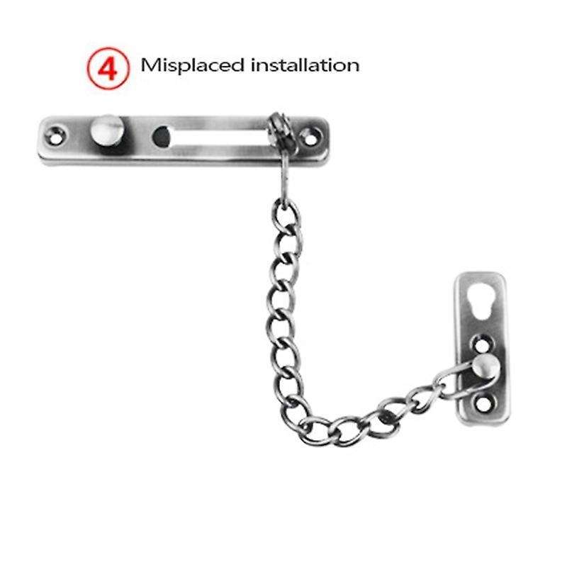 Door Lock, 304 Stainless Steel Casting Door Security Latch