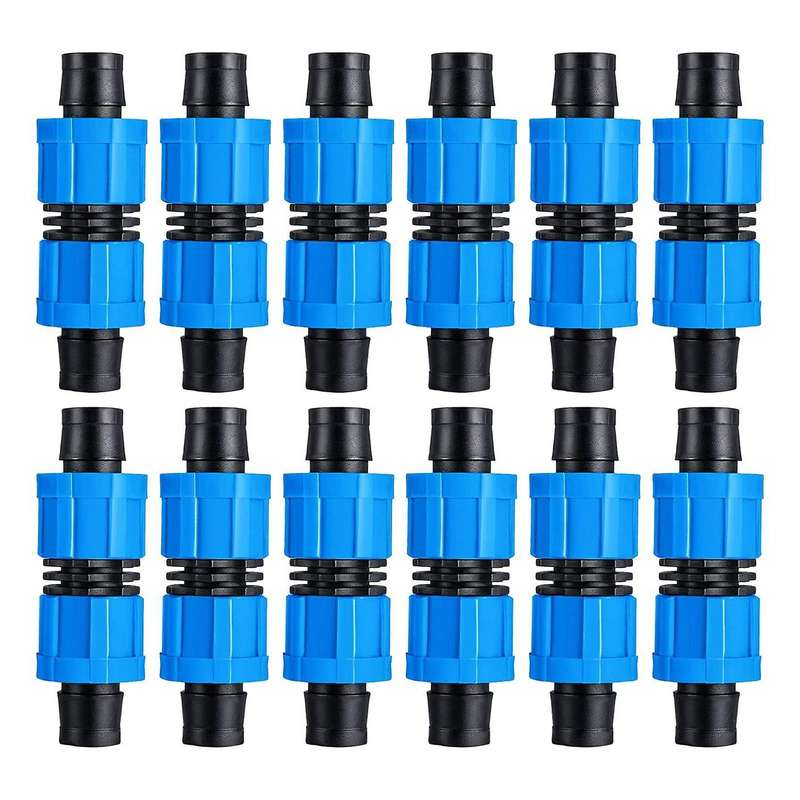 12pcs 1/2inch Universal Connector, Compatible with 16-17 Mm Drip Tape