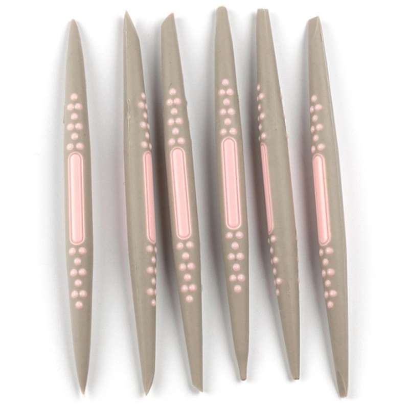 6pcs Silicone Fondant Cake Decorating Flower Modelling Pen Sugarcraft