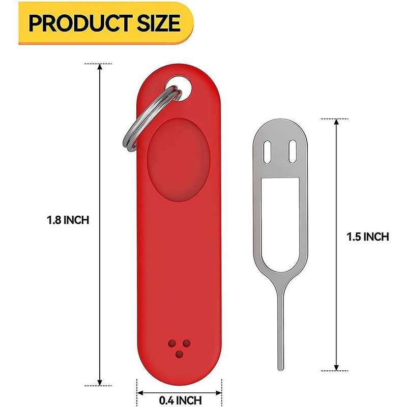 6pcs Sim Card Removal Tool-sim Card Tray Pin Removal Tool,red