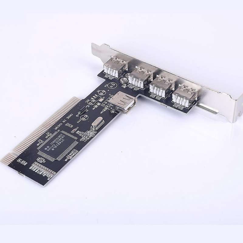 Usb 2.0 4 Port Via Hub Pci Cards for Vista Windows Me Xp 2000 98 Se