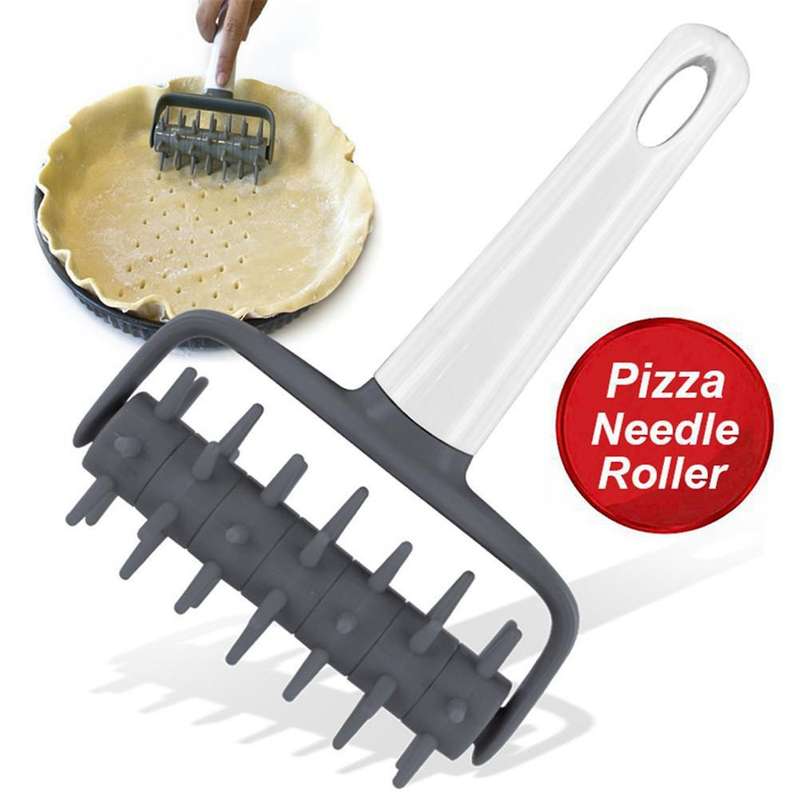 Pizza Needle Roller Cookies Dough Puncher Bread Needle Pizza Roller