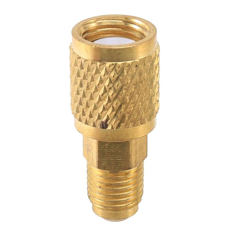 R410a Adapter 5/16inch Sae Female Quick Couplers to 1/4inch Sae Male