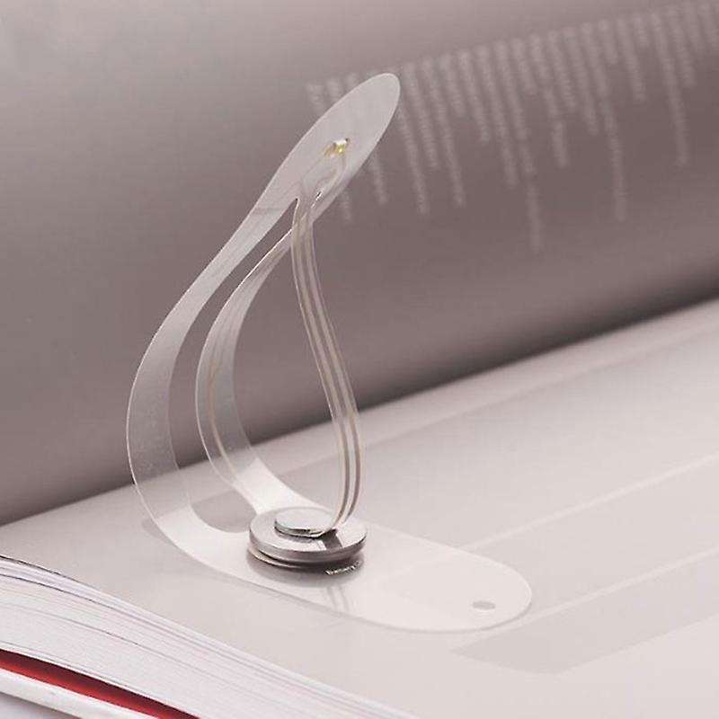 Mini Portable Led Book Light, Battery Button Bookmark Ligh