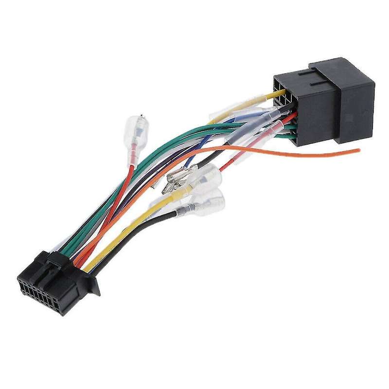 Abs Car Stereo Radio Iso Standard Wiring Harness Connector