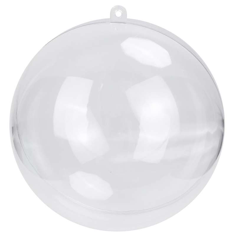 1pc Christmas Tress Hanging Decorations Ball Transparent 12cm