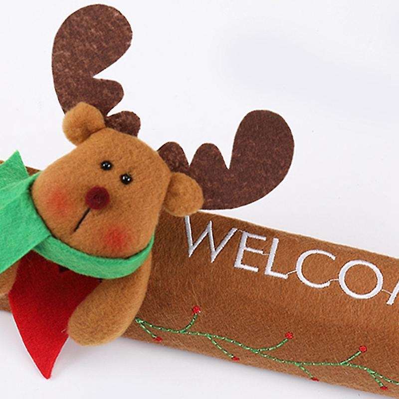 Christmas Fridge Microwave Door Handle Cover Xmas Party Decor-a
