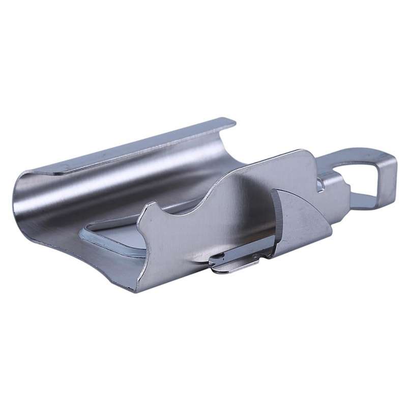 Stainless Steel One-handed Can Opener, Bottle Opener, Kitchen Gadget