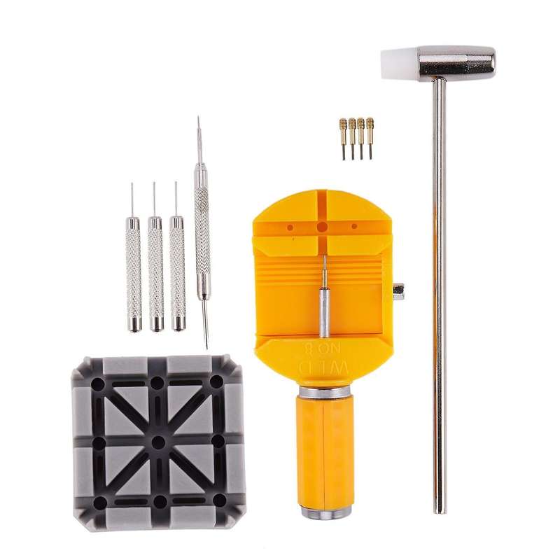 11pcs/kit Metal Watch Band & Bracelet Link Remover Repair Tool Repair