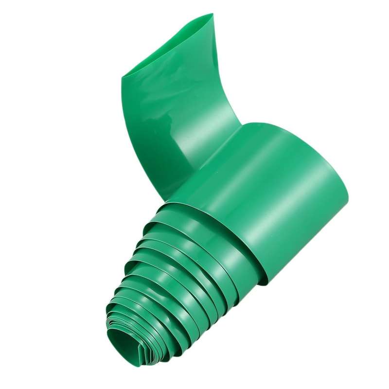 2m 50mm Dark Green Pvc Heat Shrink Tubing Wrap for 2 X 18650 Battery