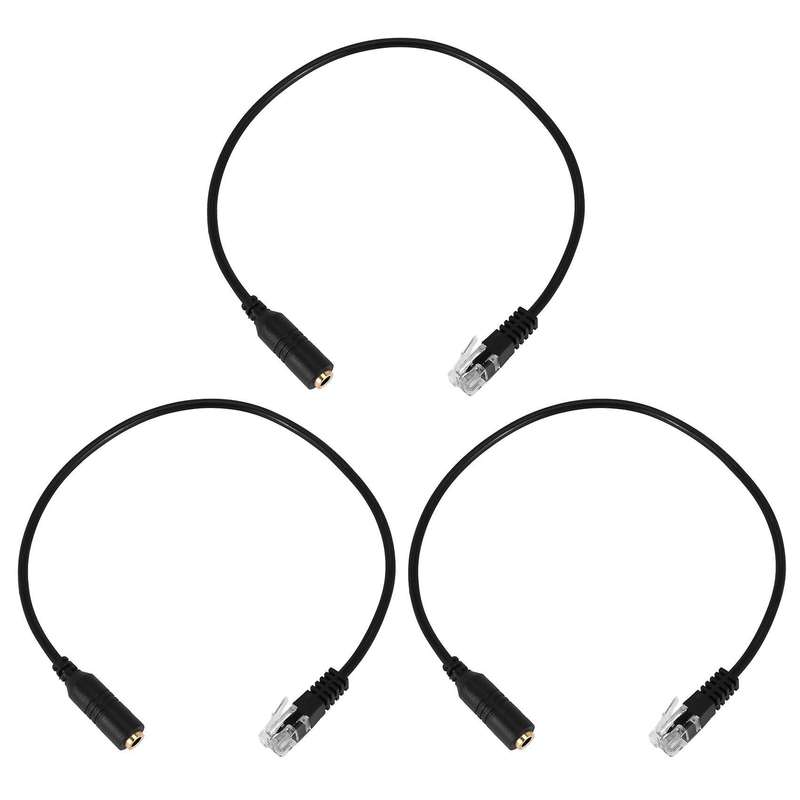 3.5mm Plug Jack to Rj9 for Iphone Headset to for Cisco Phone Cable