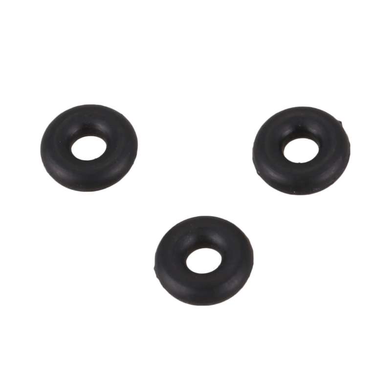 40 Piezas 5,6 Mm Diametro 1,8 Mm De Grosor De Goma En Negro O Anillos