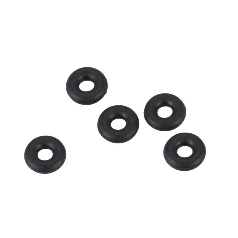 40 Piezas 5,6 Mm Diametro 1,8 Mm De Grosor De Goma En Negro O Anillos