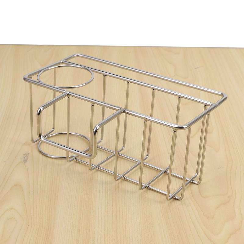 Sponge Holder for Kitchen, Sponge Sink Organizer Liquid Drainer Rack