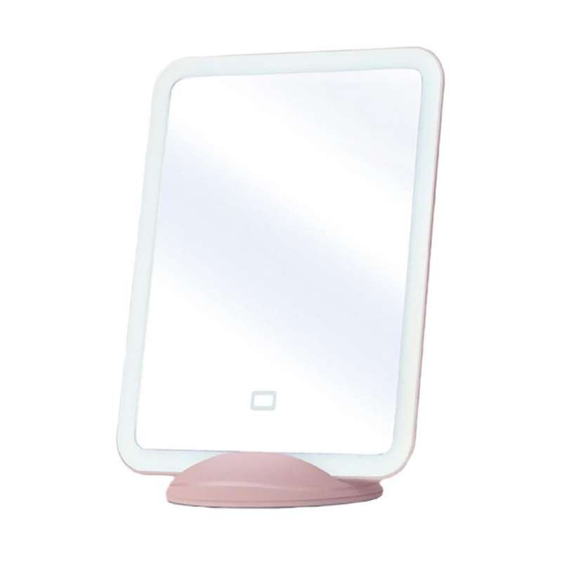 Led Touch Screen Makeup Mirror for Tabletop Bathroom Bedroom Travel B