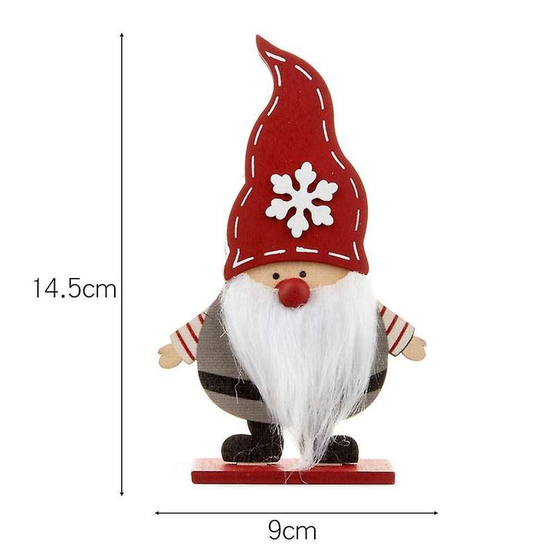 Wooden Ornament Merry Decor for Home Xmas Navidad Gifts Art , A
