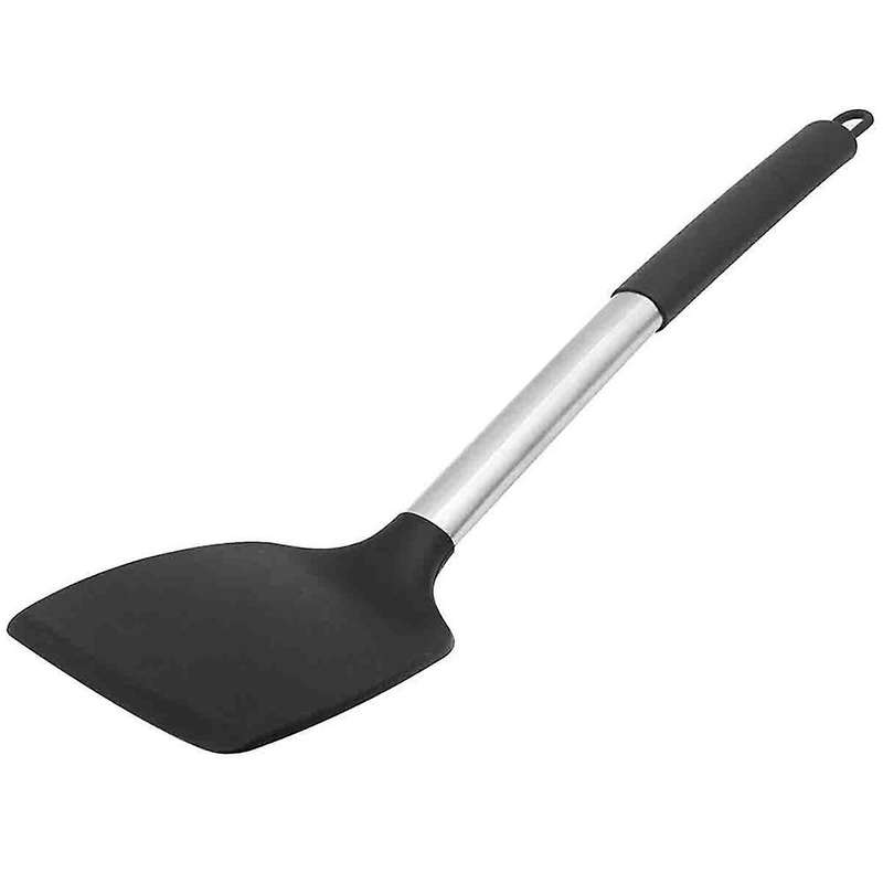 Stainless Steel Handle Silicone Nonstick Spatulas, Food Grade