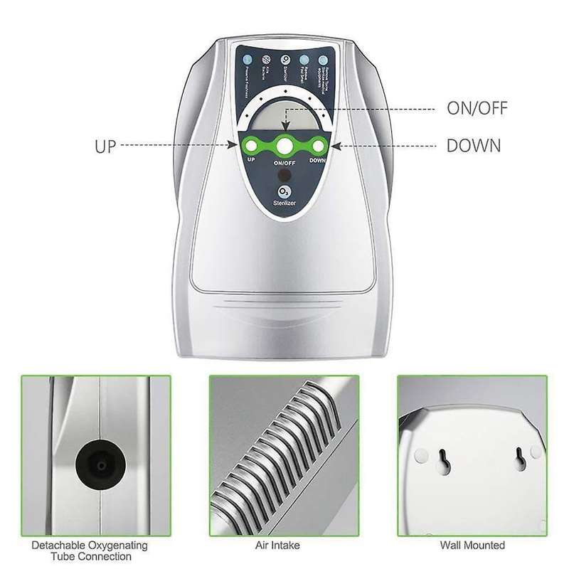 Household Ozone Generator Water Purifier,for Air,water,fruits Us Plug