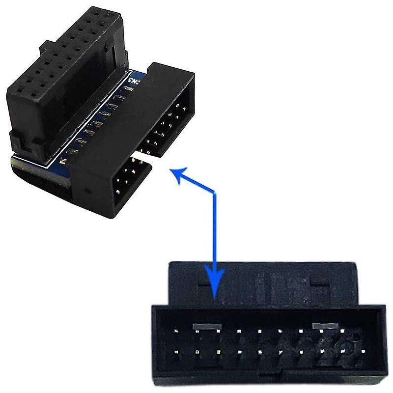 2 Pcs 90 Degree Right Angle Power Board for Motherboard (down Angled)