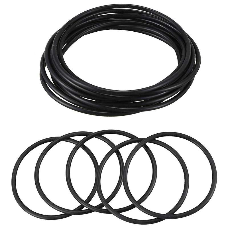 10 Stueck Gummi Oil Seal O-ringe Dichtungen 75x70x2.5mm