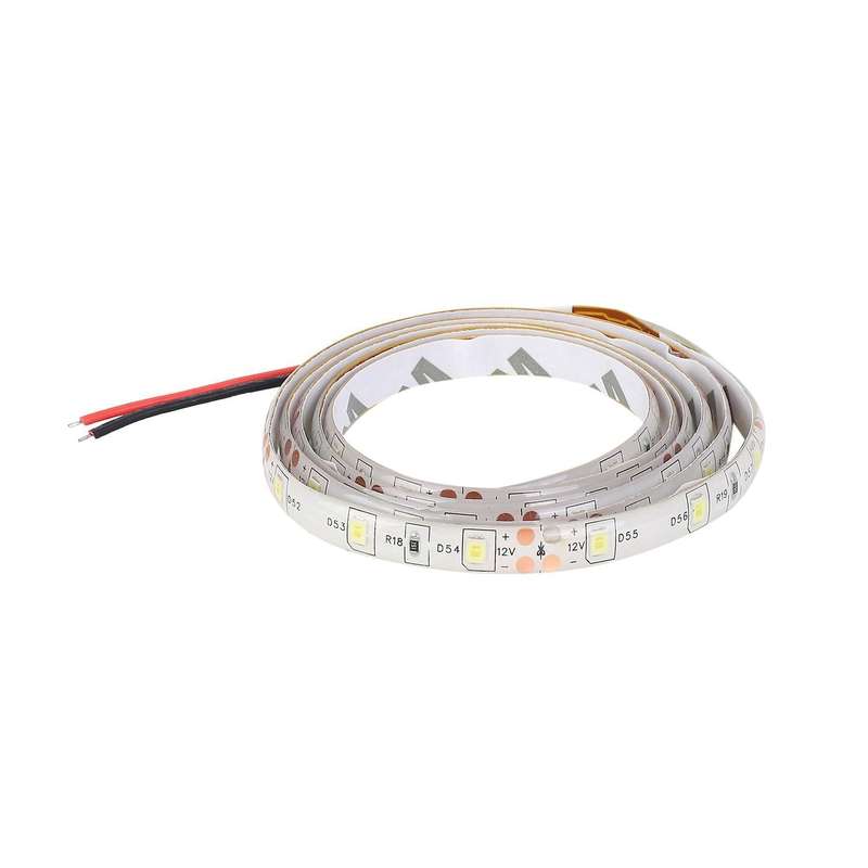 2x 1m 60-3528 Smd Etanche Led Strip Lumineuse Dc12v(blanc)