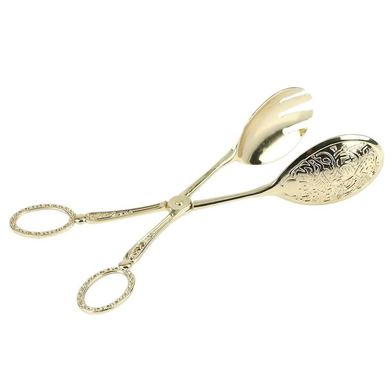 Snacks Salad Bread Pastry Baking Fruit Salad Cake Clips,round Gold
