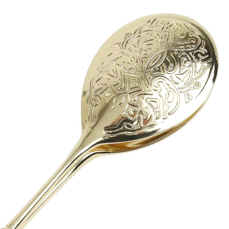 Snacks Salad Bread Pastry Baking Fruit Salad Cake Clips,round Gold