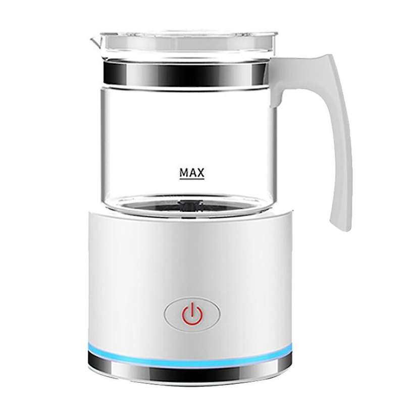 Milk Frother, Warmer with Hot Or Cold Functionality Eu Plug White