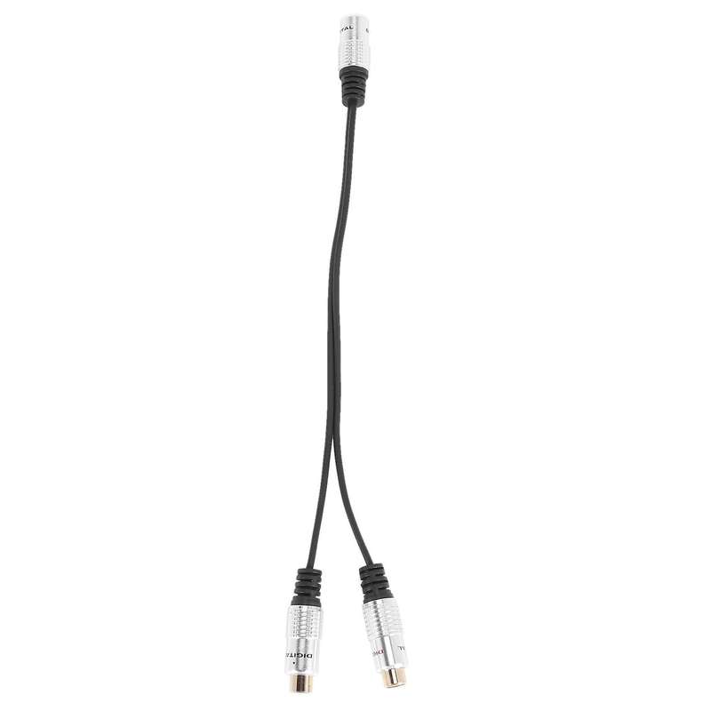 3.5mm (1/8 Inch) Jack Stereo Audio Splitter Y Adapter Cable 25cm)