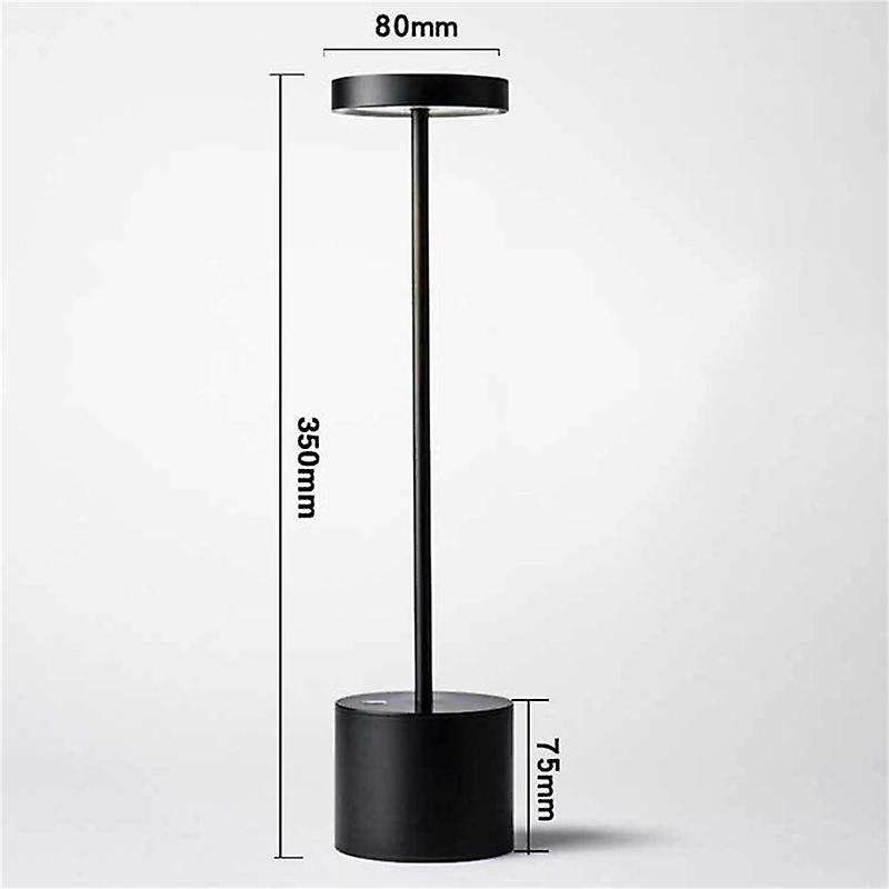 Led Bar Table Lamp Rechargeable Battery Desk Lamp Home Decor C