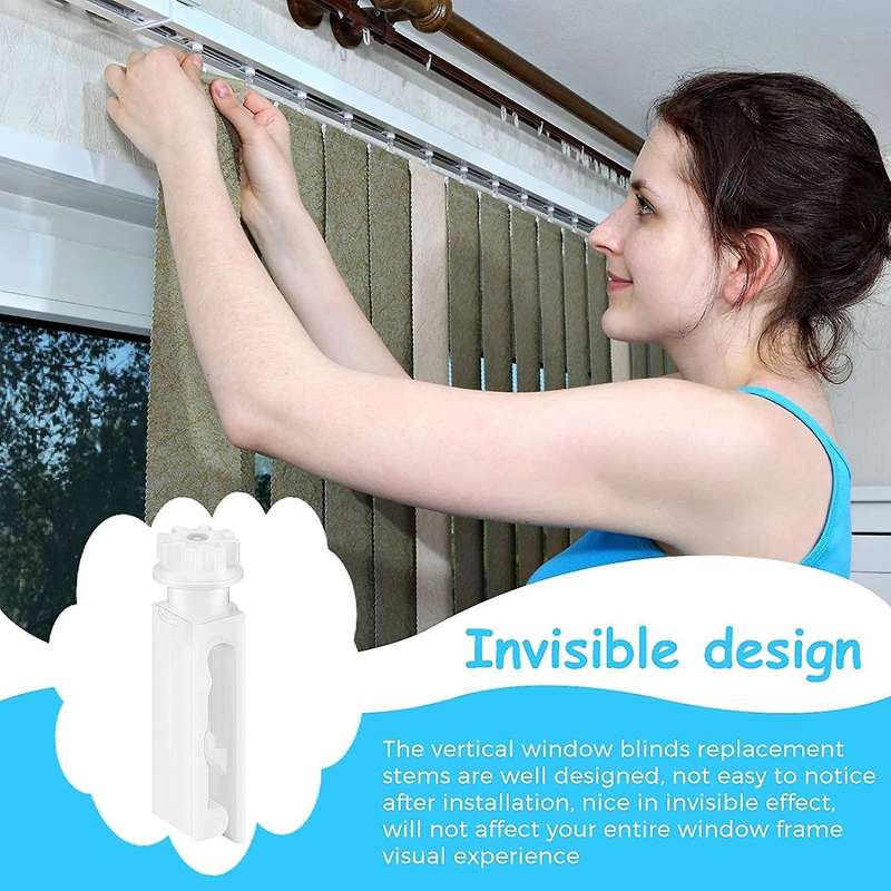 Vertical Blind Repair Tabs and Vertical Blind Stem Replacement