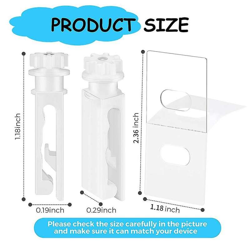 Vertical Blind Repair Tabs and Vertical Blind Stem Replacement