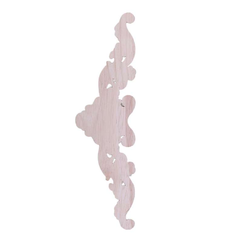 Wood Carved Corner Onlay Applique Frame Decor Type:20*5cm