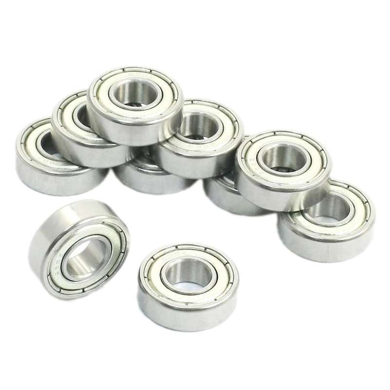 8mm X 19mm X 6mm Sealed Deep Groove Radial Ball Bearings 698z 10 Pcs