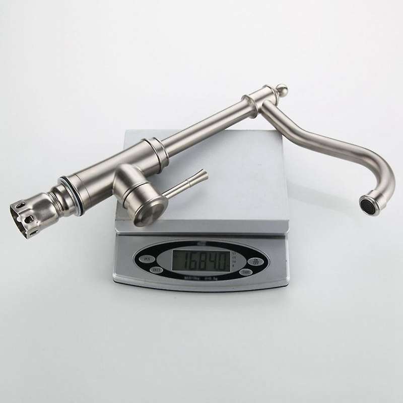 Faucet Kitchen Taps Single Handle 360 Degree Rotatable Hot