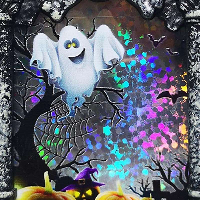 Halloween Bar Decoration Wind Lantern Small Tombstone Simulation D