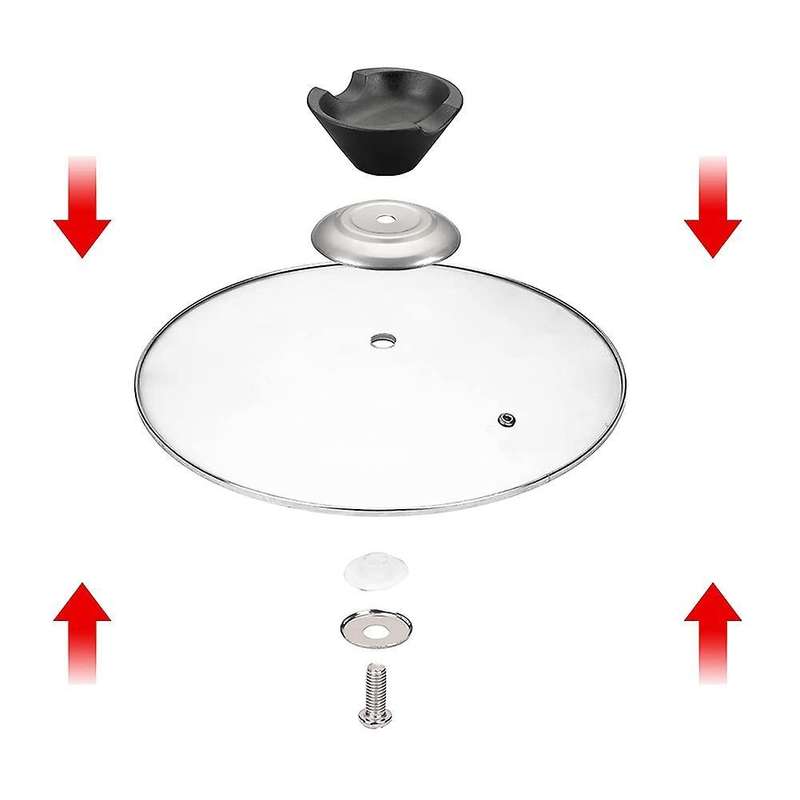 4 Sets Pot Lid Knob Universal Kitchen Cookware Lid Pan Lid Holding