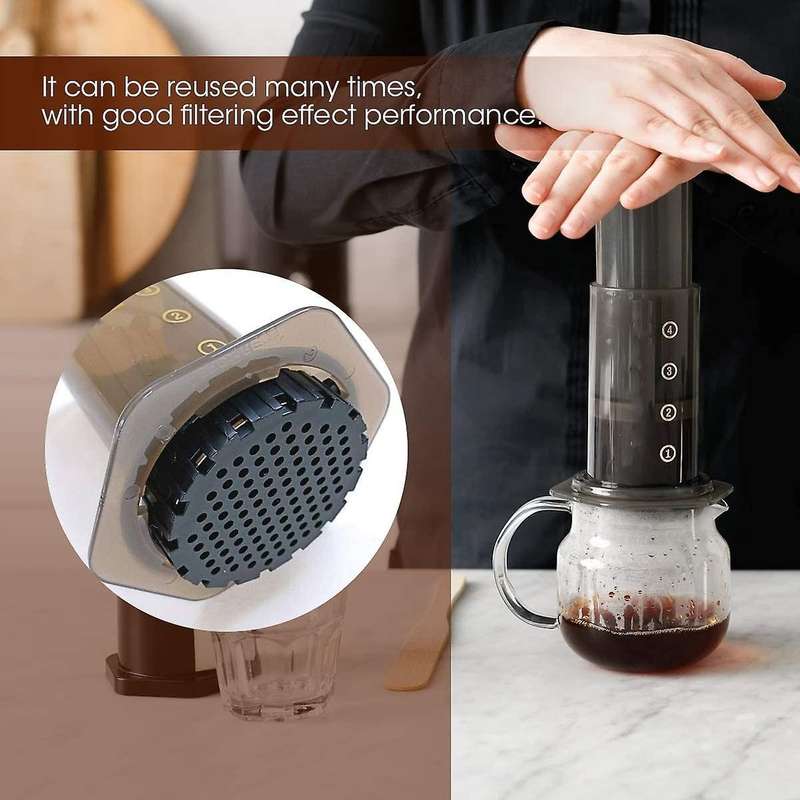 Replacement Filter Cap Compatible for Aeropress Coffee Maker