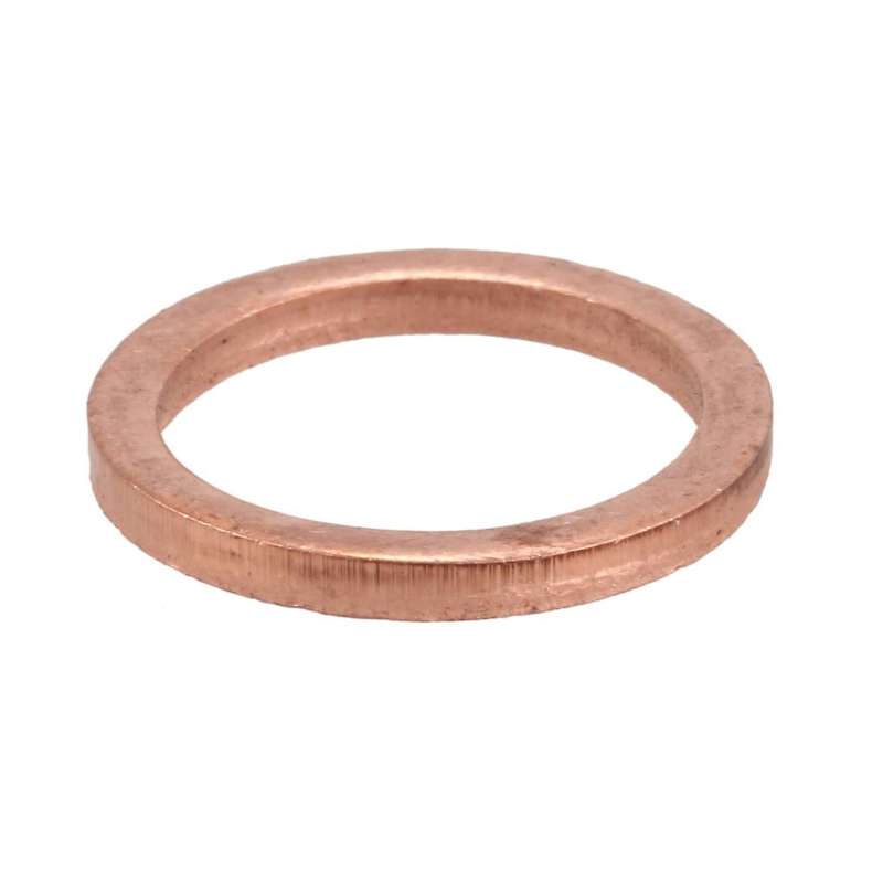 10pcs Copper Crush Washer Flat Ring Seal Gasket Fitting 14mmx18mmx2mm