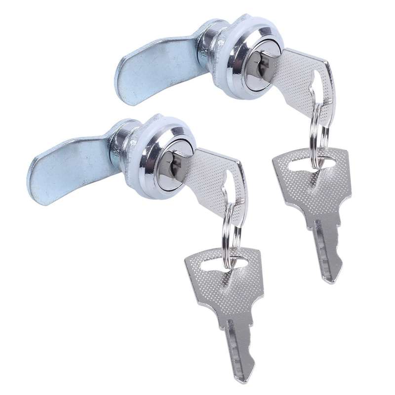 Useful Cam Locks for Lockers,cabinet Mailbox,drawers, Cupboards+keys